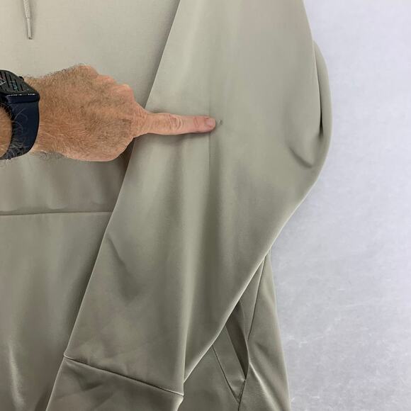 Under Armour Men's Loose Fit Beige Graphic Pullover Hoodie Size 3XL - Picture 6 of 15